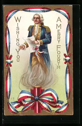 AK Portrait von Washington, Präsident der USA