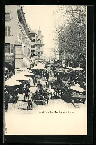 AK Genève, Le Marché aux fleurs