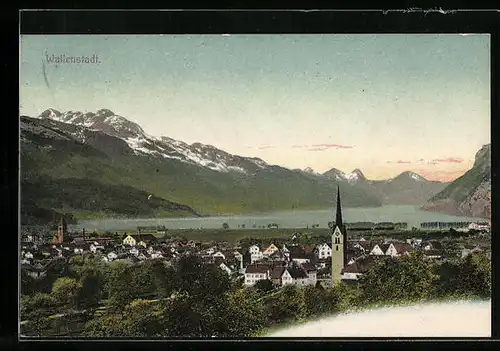 AK Wallenstadt, Teilansicht