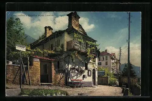 AK Locarno, Casa rustica a Orselina