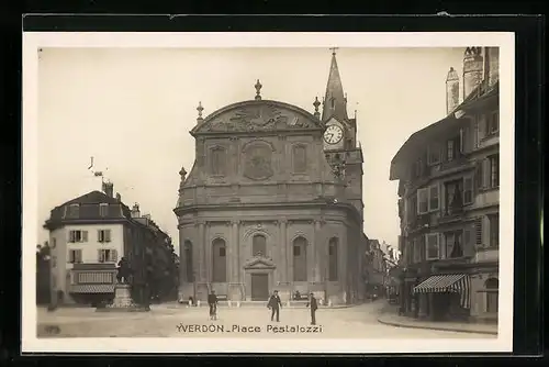 AK Yverdon, Place Pestalozzi