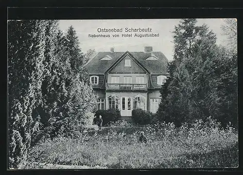 AK Scharbeutz, Nebenhaus von Hotel Augustusbad
