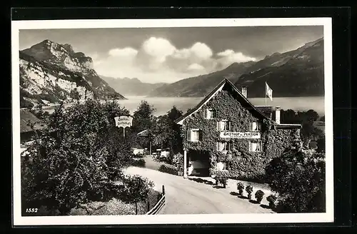 AK Weesen, Gasthof und Pension zur frohen Aussicht