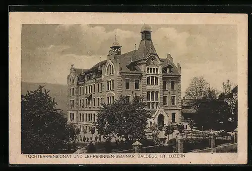 AK Baldegg, Töchter-Pensionat und Lehrerinnen-Seminar