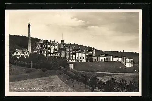 AK Rheinfelden, Partie am Feldschlösschen