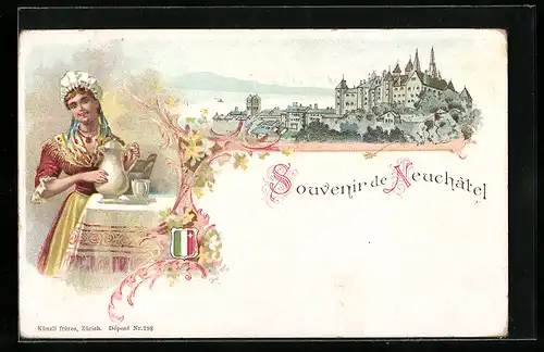 Lithographie Neuchâtel, Panorama