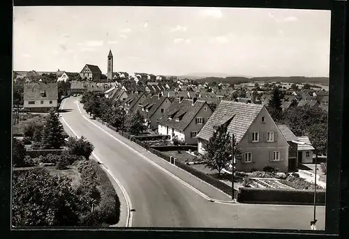 AK Bad Neustadt /Saale, Gartenstadt aus der Vogelschau