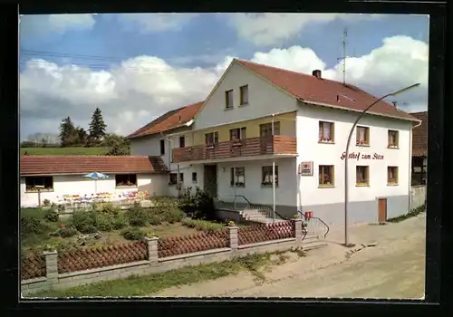 AK Birkenfeld /Ufr., Pension Gasthaus zum Stern, Inh.: Herbert Hückmann