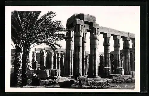 AK Luxor, Säulen im Tempel
