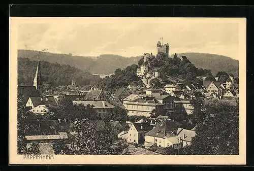 AK Pappenheim, Teilansicht