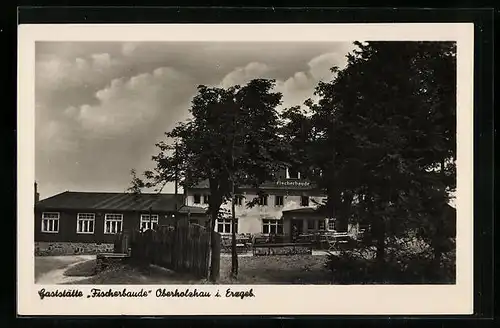 AK Oberholzhau i. Erzgeb., Gasthaus Fischerbaude