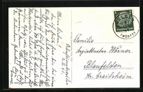 AK Bad Sebastiansweiler, Christliches Erholungsheim mit Umgebung