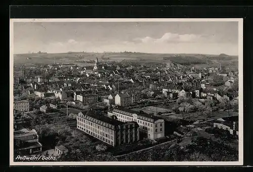 AK Rosswein /Sachs., Teilansicht