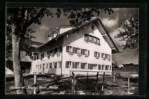 AK Attlesee im Allgäu, Pension Haus Martin