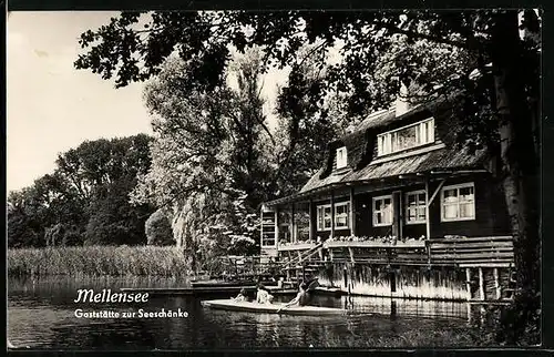 AK Mellensee, Gasthaus zur Seeschänke
