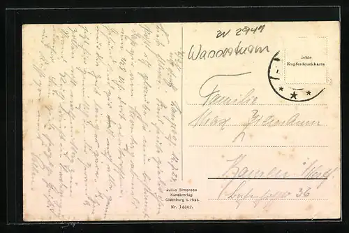 AK Langeoog, Nordseebad, Wasserturm