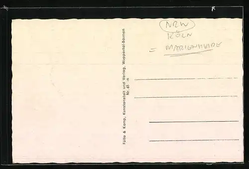 AK Rodt b. Müllenbach, Partie an der Kirche