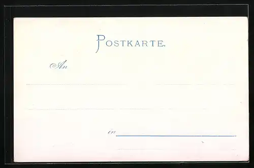 AK Begutachtung von Reitpferden vor dem Gestüt