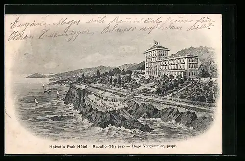 AK Rapallo (Riviera), Helvetia Park Hotel