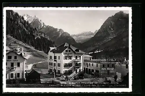 AK Canazei di Fassa, Albergo-Pensione Belvedere-Posta