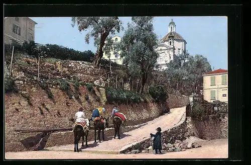 Künstler-AK Photochromie Nr. 2631: San Remo, Riviera di Ponente