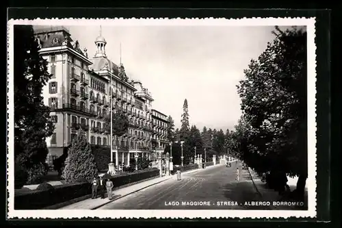 AK Stresa /Lago Maggiore, Albergo Borromeo