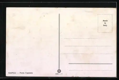 AK Napoli, Porta Capuana