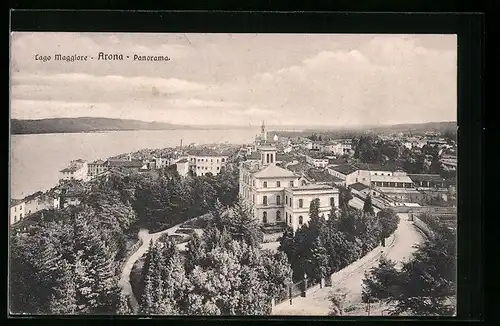 AK Arona /Lago Maggiore, Panorama