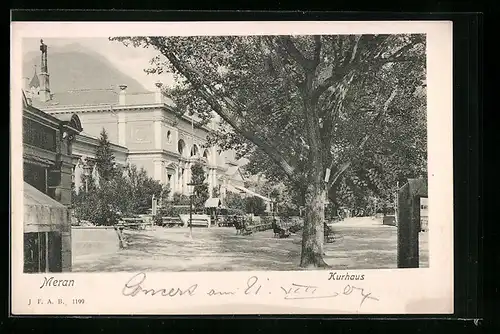 AK Meran, Partie am Kurhaus