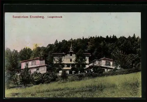 AK Langenbruck, Sanatorium Erzenberg