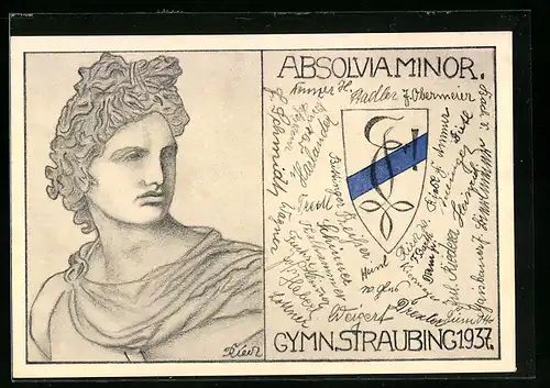 AK Straubing, Gymnasium, Absolvia minor 1937