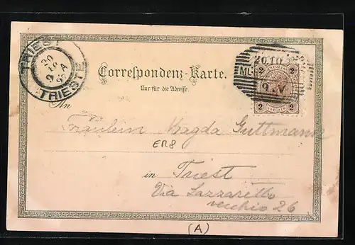 Lithographie Mürzzuschlag, Hotel Lambach, Kirche, Ortsansicht