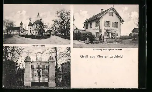 AK Kloster Lechfeld, Handlung Ignaz Butzer, Kalvarienberg