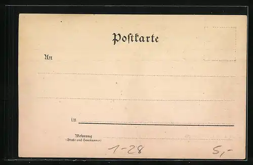 AK Portrait Fürst Otto von Bismarck, Gest. 1898