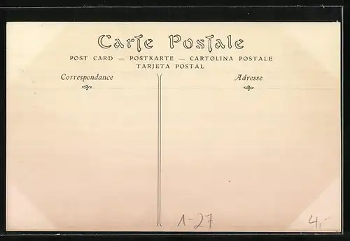 AK Napoléon Ier et les Unfants de Murat