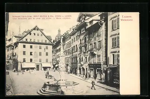 AK Luzern, Partie am Weinmarkt