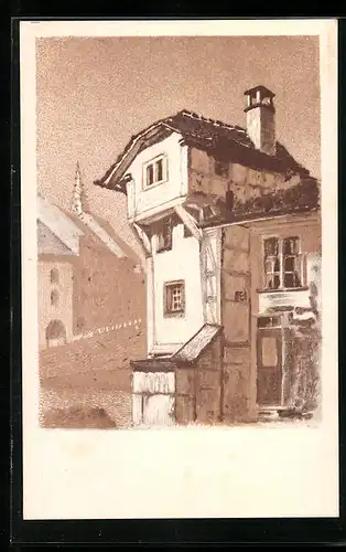 Künstler-AK Bern, Am Nideckhof