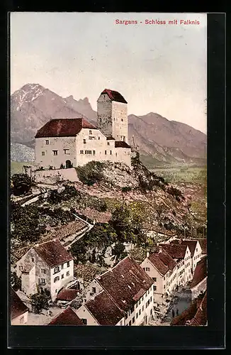 AK Sargans, Schloss mit Falknis