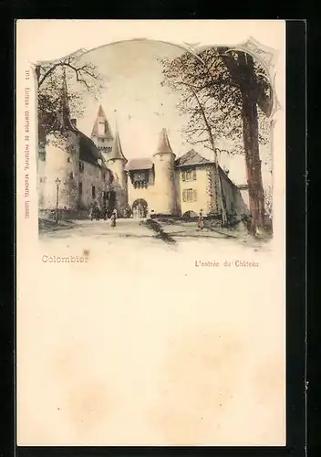 AK Colombier, L`entree du Chateau