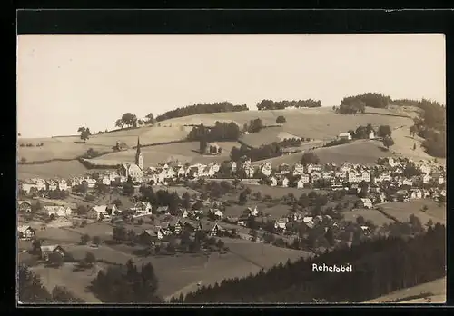 AK Rehetobel, Totalansicht aus der Vogelschau