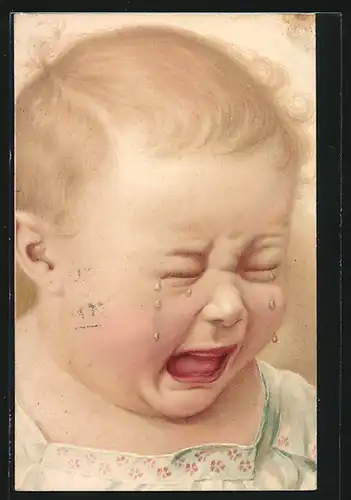 AK Weinendes Kleinkind