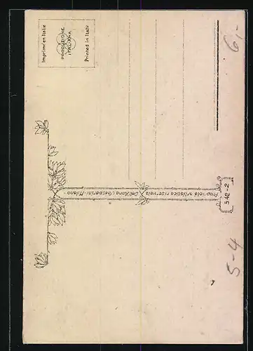 Künstler-AK Mädchen mit Mütze, Art Deco