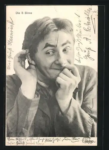 AK Die 5 Sinne, Gehör, Allegorie