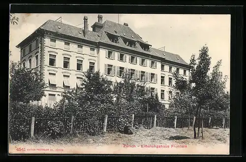 AK Zürich, Erholungshaus Fluntern