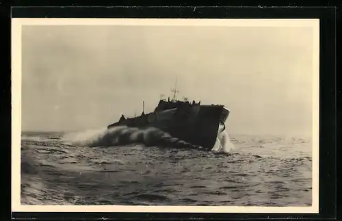AK Kriegsmarine, Schnellboot stösst zur englischen Küste vor