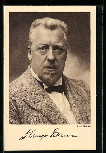 AK Porträt von Hugo Eckener, Reichsausschuss für die Zeppelin-Eckener-Spende