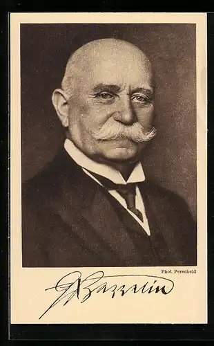 AK Porträt Graf von Zeppelin