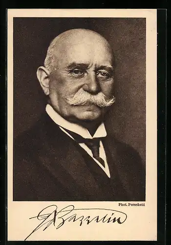 AK Porträt Graf von Zeppelin