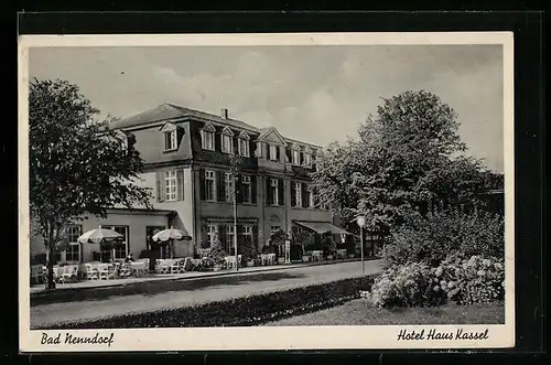 AK Bad Nenndorf, Hotel Haus Kassel