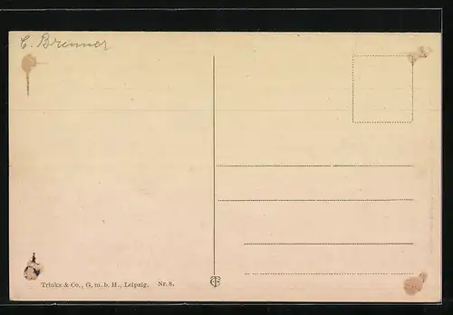 AK Höchst am Main, Strasse am Gymnasium